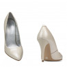 Elegante Damenschuhe 1241 Beige
