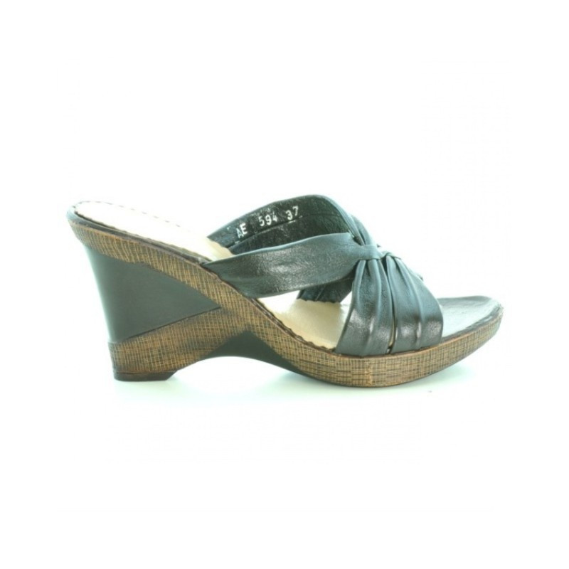Damensandalen 594 Kaffee