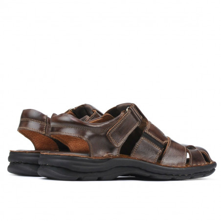Herrensandalen 343 Tuxon Braun