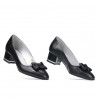 Elegante Damenschuhe 1270 Schwarz