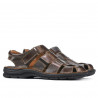 Herrensandalen 343 Tuxon Braun