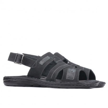 Herren Sandalen 314 Tuxon Schwarz