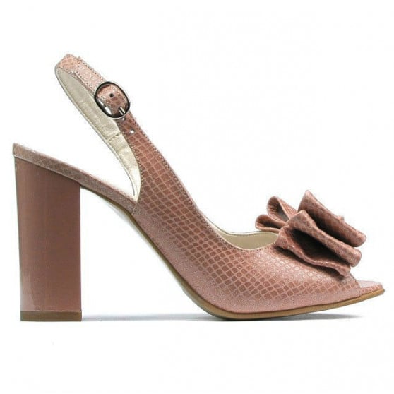 Damen Sandalen 1256 Python Nude Damen Sandalen 1256 Python Nude