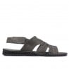 Herrensandalen 331 Tuxon Grau