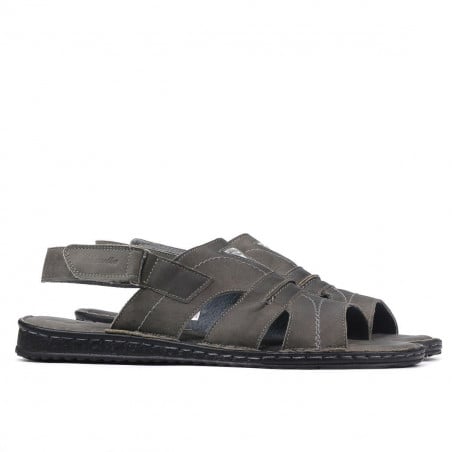 Herrensandalen 331 Tuxon Grau