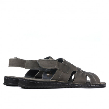 Herrensandalen 331 Tuxon Grau