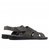 Herrensandalen 331 Tuxon Grau