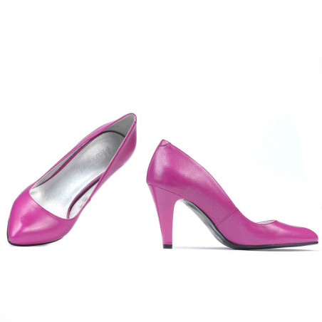 Elegante Damenschuhe 1234 zinnoberrot