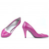 Elegante Damenschuhe 1234 zinnoberrot