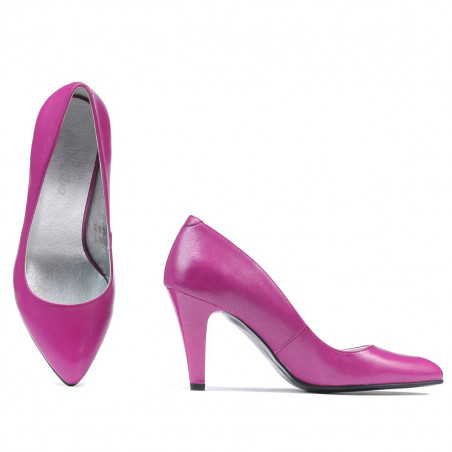 Elegante Damenschuhe 1234 zinnoberrot