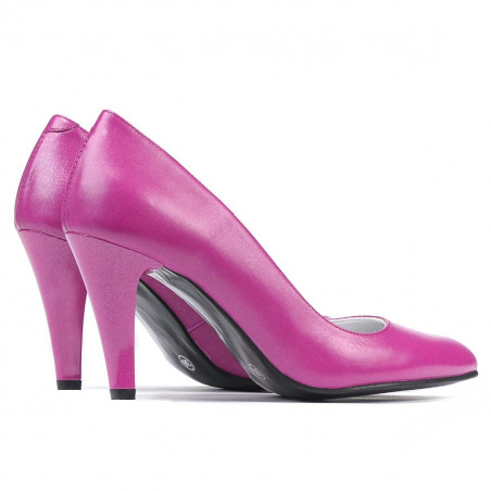 Elegante Damenschuhe 1234 zinnoberrot