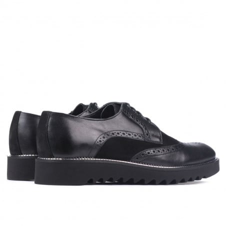 Herren Freizeitschuhe 831 schwarz kombiniert