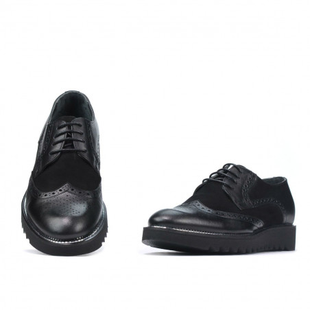 Herren Freizeitschuhe 831 schwarz kombiniert