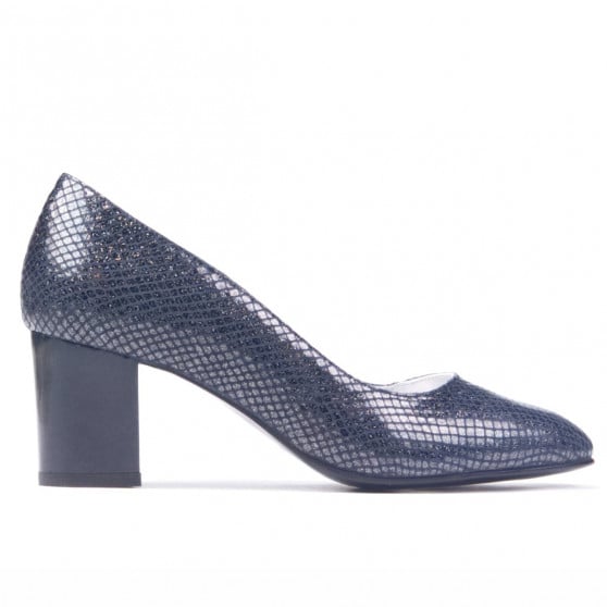 Damen elegante Schuhe 1268 Python Indigo Damen elegante Schuhe 1268 Python Indigo