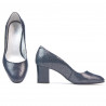 Damen elegante Schuhe 1268 Python Indigo