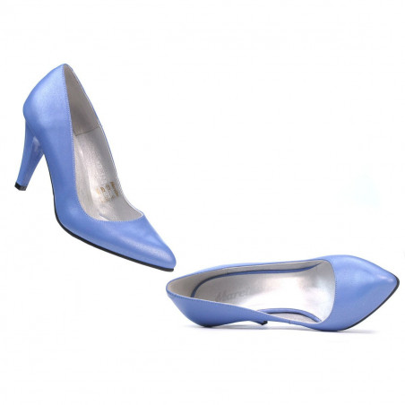 Elegante Damenschuhe 1234 perlblau