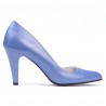 Elegante Damenschuhe 1234 perlblau