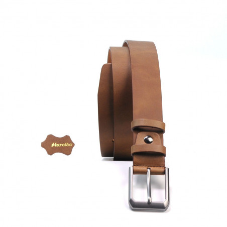 Herren Gürtel 15b kupferfarben