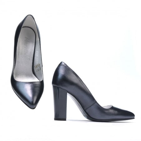 Elegante Damenschuhe 1261 Anthrazit