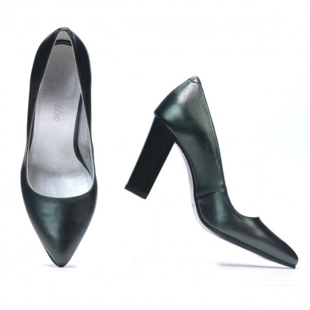 Damen-Elegantschuhe 1261 perlmuttgrün
