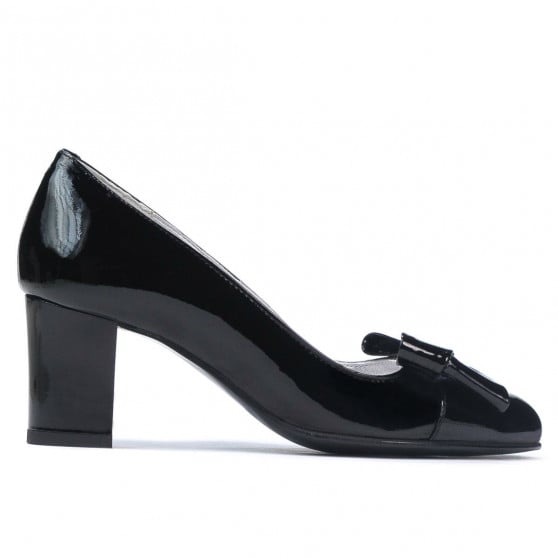 Elegante Damenschuhe 1265-1 in schwarzem Lack Elegante Damenschuhe 1265-1 in schwarzem Lack