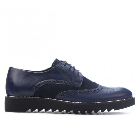 Herren Freizeitschuhe 831 indigo kombiniert Herren Freizeitschuhe 831 indigo kombiniert
