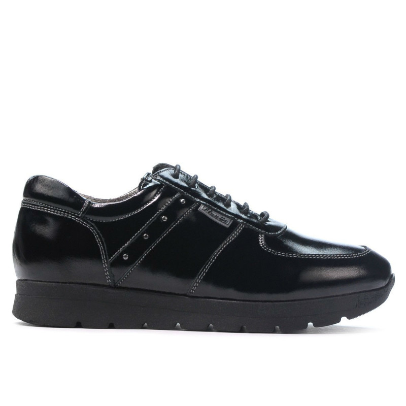 Damensportschuhe 6003 schwarzer Lack