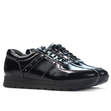 Damensportschuhe 6003 schwarzer Lack