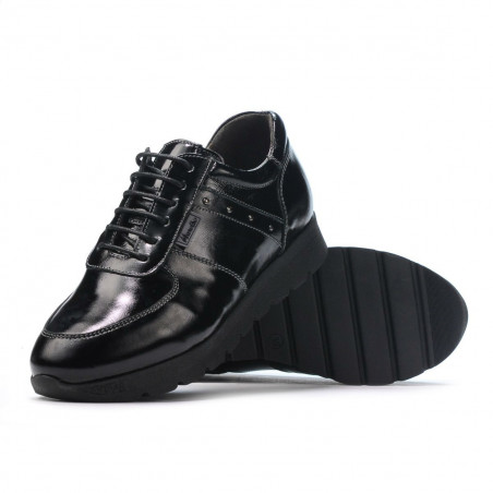 Damensportschuhe 6003 schwarzer Lack
