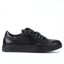 Herren Sportschuhe 893sc schwarz Klettverschluss.