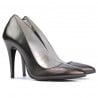 Elegante Damenschuhe 1241 Perlmuttbraun