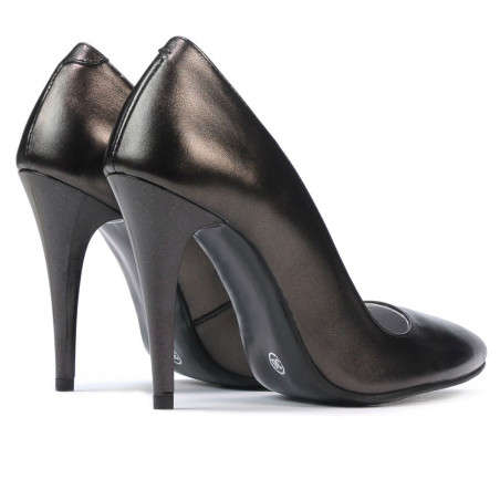 Elegante Damenschuhe 1241 Perlmuttbraun