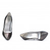 Elegante Damenschuhe 1241 Perlmuttbraun