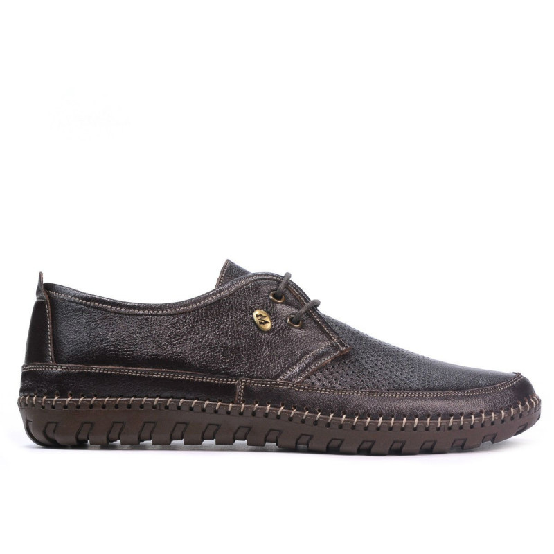 Mokassins Herren 890 Kaffee