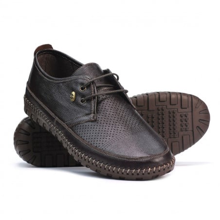 Mokassins Herren 890 Kaffee