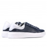 Damensportschuhe 6008 Indigo+Weiß