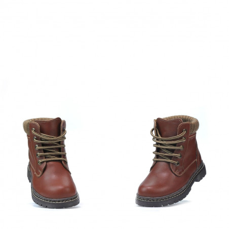 Kleine Kinderschuhe 29c Cognac