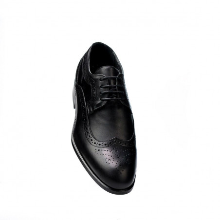 Elegante Herrenschuhe 892m schwarz (große Größen)