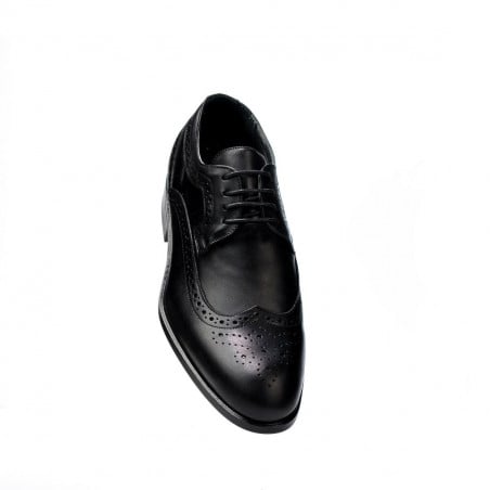 Elegante Herrenschuhe 892m schwarz (große Größen)