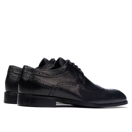 Elegante Herrenschuhe 892m schwarz (große Größen)