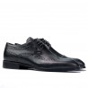 Elegante Herrenschuhe 892m schwarz (große Größen)