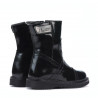 Kleine Kinderschuhe 101c schwarzer Lack