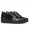 Damen-Casual-Schuhe 6006 schwarz kombiniert
