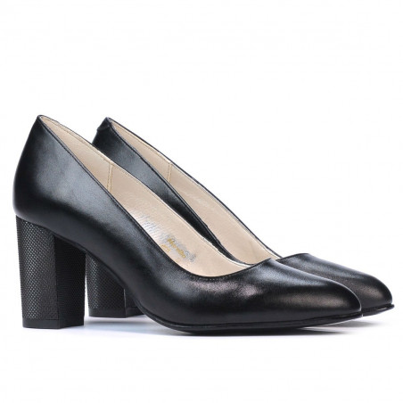Damen elegante Schuhe 1273 schwarz