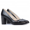Damen elegante Schuhe 1273 schwarz