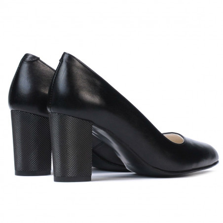 Damen elegante Schuhe 1273 schwarz