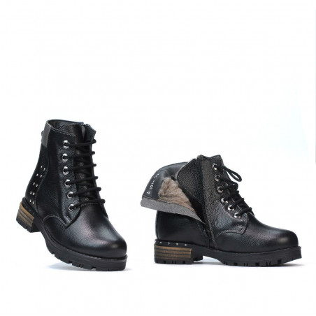 Kinderstiefel 3014 schwarz