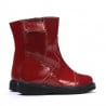 Kleine Kinderschuhe 101c Lack Burgund