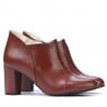 Damenstiefel 1171s braun (schlank)