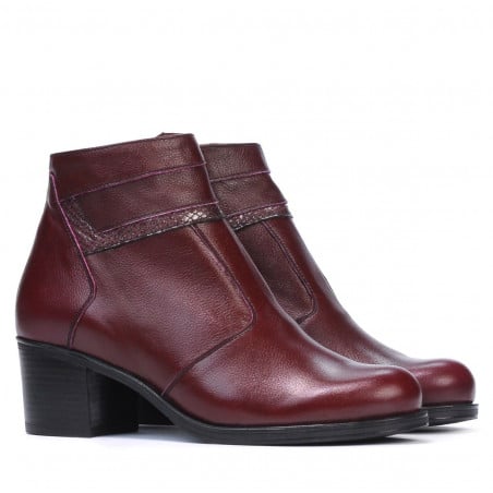 Damenstiefeletten 3328 Bordeaux